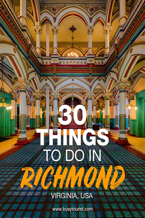 things to do in richmond va.